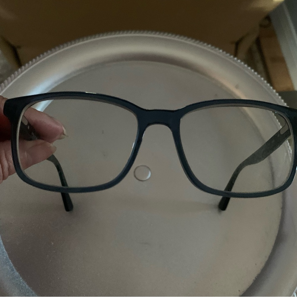 Perry Ellis Black Unisex Eyewear Frame